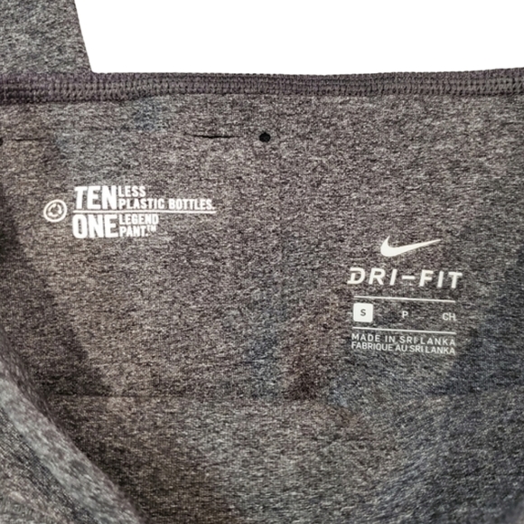 NIKE Dri-Fit Leggings Women Size Small Heather Gray High Rise Yoga Pant - Picture 7 of 12